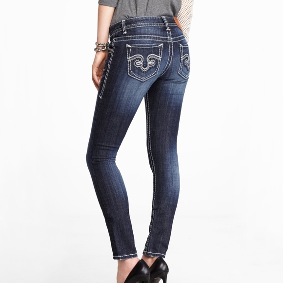 Express BeRock Denim - Express Rerock  Skinny light blue Jean